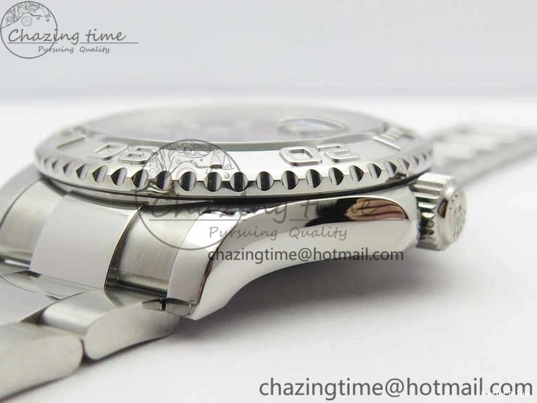 0601 Yacht-Master 116622 ARF 1:1 Best Edition 904L Steel Blue Dial on SS Bracelet A OnTrend 3231